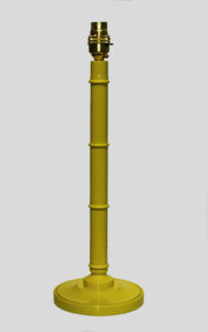 Yellow Lamp, Bamboo Style